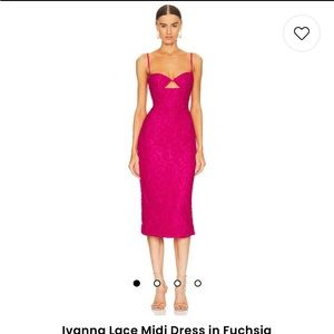 Bardot Ivanna Lace Midi Dress